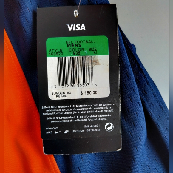 NFL Player Shirt 83 - Picture 6 of 9